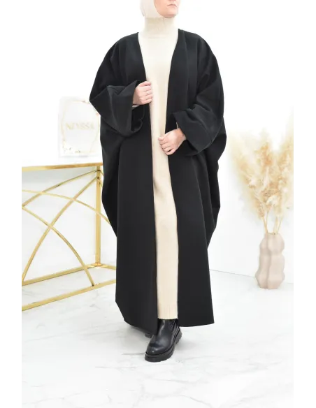 Manteau papillon farasha oversize d'hiver convient pour vos abaya vos jilbab