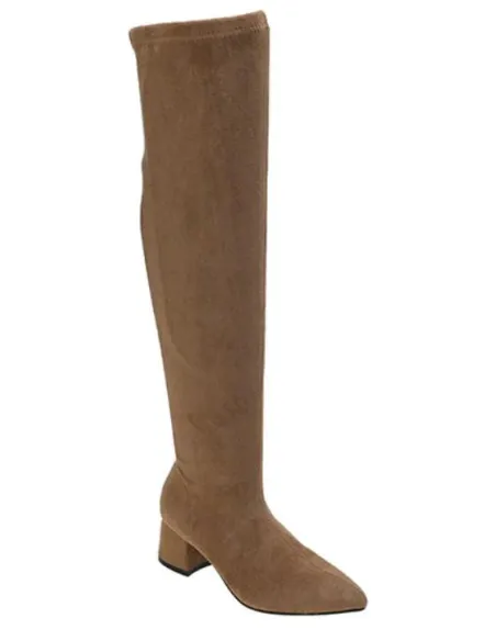 Ultrafeminin Paar Stiefeletten mit dickem Absatz für Winter