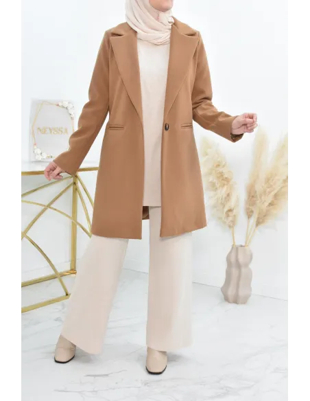 Superbe Manteau femme camel pour automne hiver by neyssa
