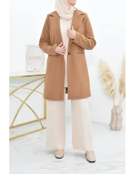 Superbe Manteau femme camel pour automne hiver by neyssa