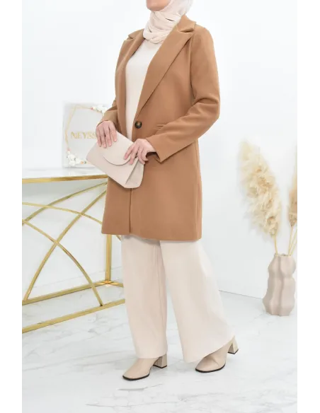 Superbe Manteau femme camel pour automne hiver by neyssa