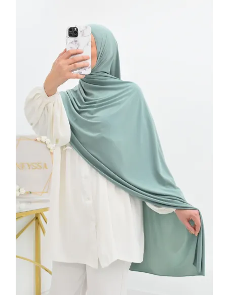 Hijab jersey premium de neyssa shop création, hijab qualité lycra
