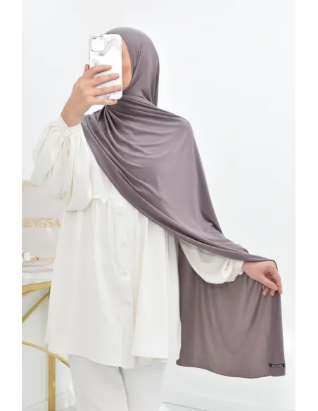 Hijab jersey premium de neyssa shop création, hijab qualité lycra