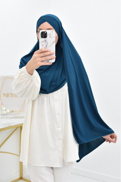 Hijab à enfiler jersey  Neyssa création, hijab haute qualité lycra