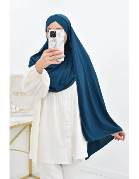 Hijab à enfiler jersey  Neyssa création, hijab haute qualité lycra