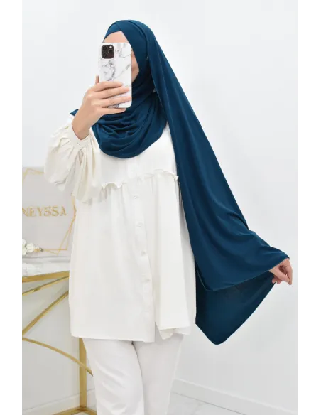 Hijab à enfiler jersey  Neyssa création, hijab haute qualité lycra
