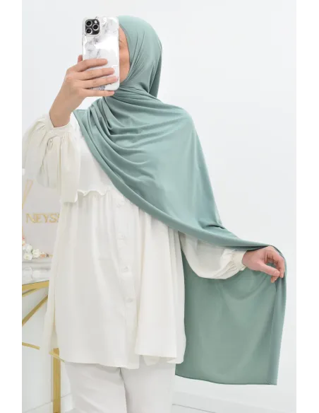 Hijab jersey premium de neyssa shop création, hijab qualité lycra
