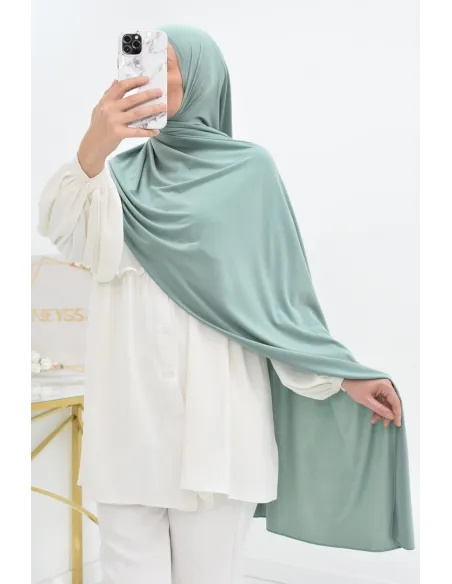 Hijab jersey premium de neyssa shop création, hijab qualité lycra