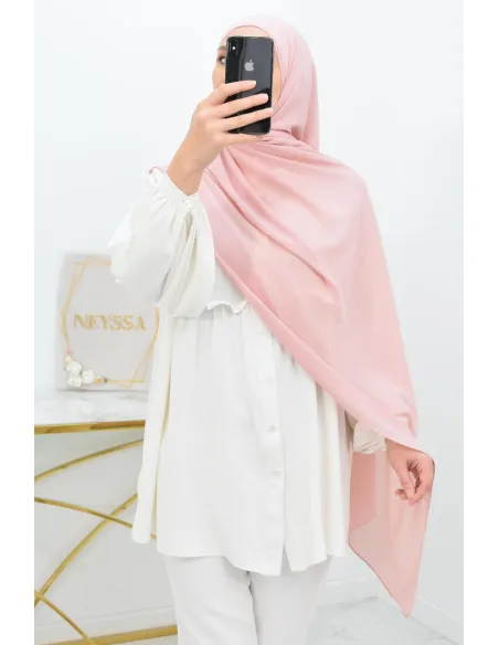 Maxi hijab mousseline xxl grand voile hijab crêpe hijab 180cm