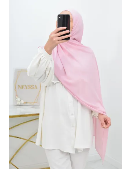 Maxi hijab mousseline xxl grand voile hijab crêpe hijab 180cm