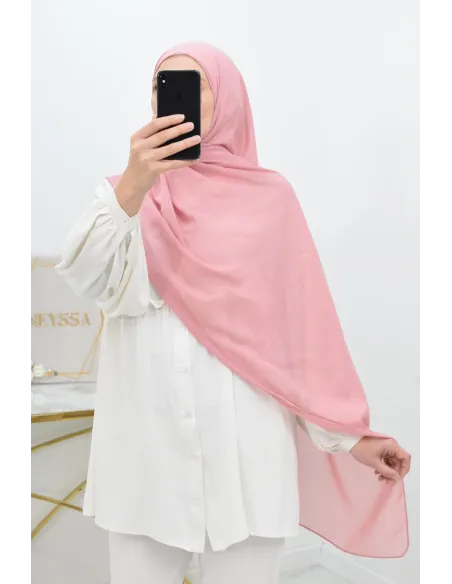 Maxi hijab mousseline xxl grand voile hijab crêpe hijab 180cm