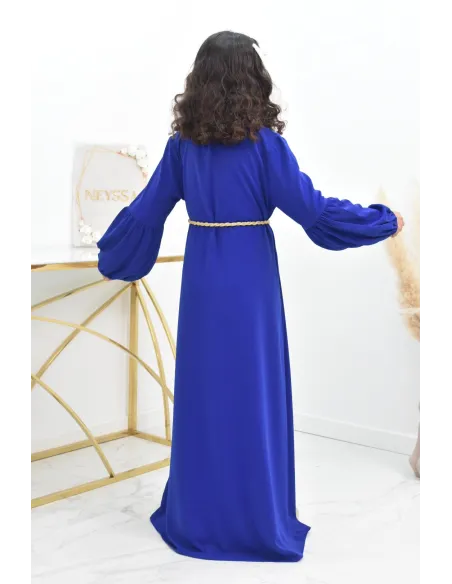 Abaya mère ou fille style caftan avec broderies parfait les fêtes