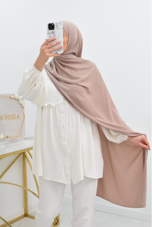 Hijab soie de Médine moderne et pas cher haut de gamme