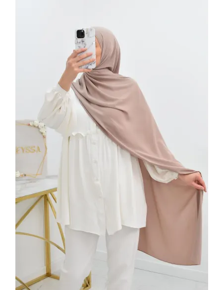 Hijab soie de Médine moderne et pas cher haut de gamme