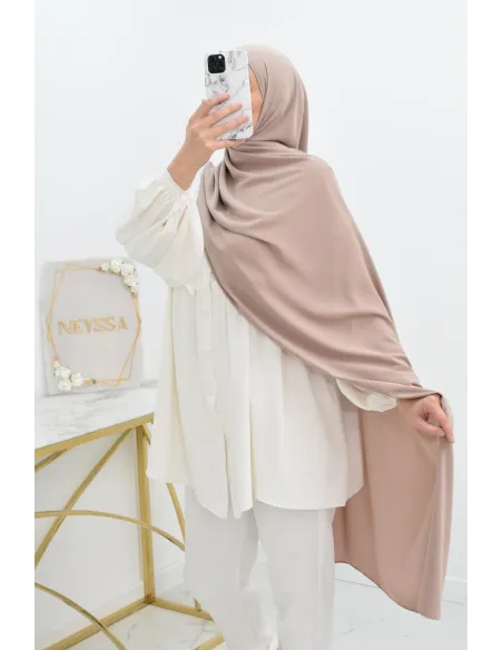 Hijab soie de Médine moderne et pas cher haut de gamme