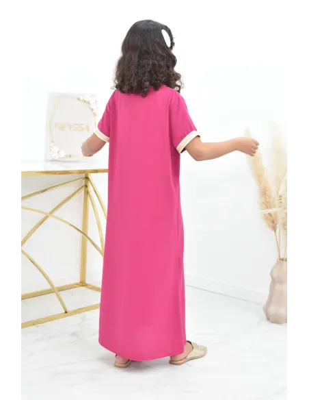 Gandoura fille style broderies Marocaine sfifa Aïd et ramadan 2023