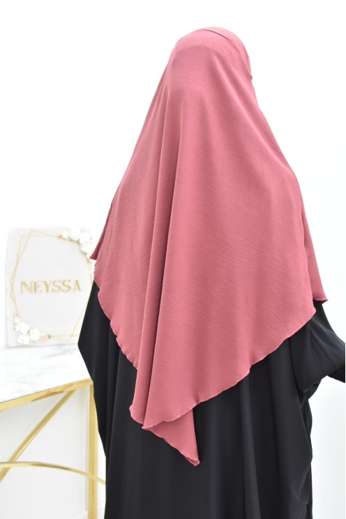 Khimar court rond fluide en jazz pas cher pour femme musulmane