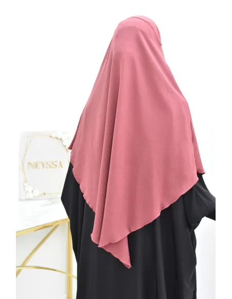 Khimar court rond fluide en jazz pas cher pour femme musulmane