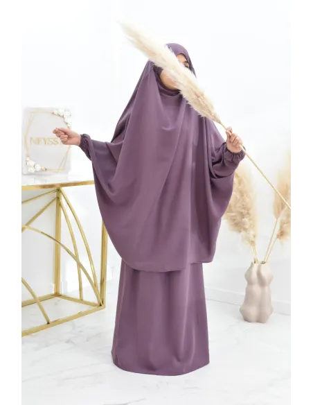 Jilbab 2 pièces jupe tenue de prière pour fille parfaite idée cadeau