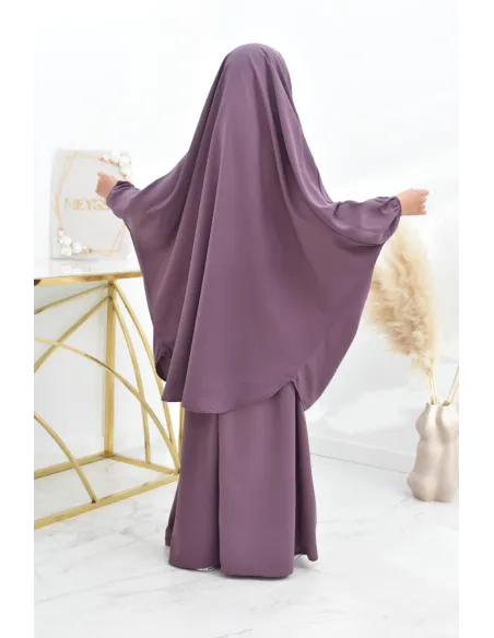 Jilbab 2 pièces jupe tenue de prière pour fille parfaite idée cadeau