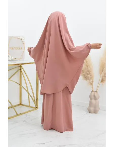 Jilbab 2 pièces jupe tenue de prière pour fille parfaite idée cadeau