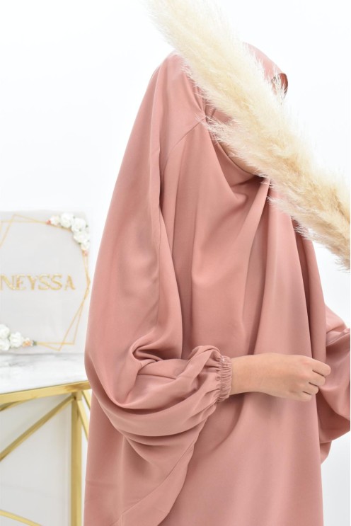 Jilbeb fille 2 pièces sarouel pour prier ou se rendre à la mosquée