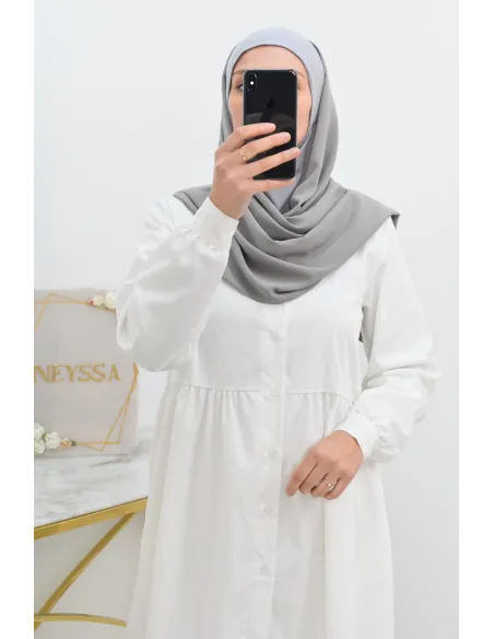 Hijab hood integrated jersey and muslin Neyssa Shop