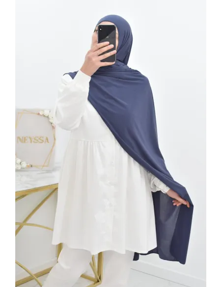 Hijab jersey premium de neyssa shop création, hijab qualité lycra
