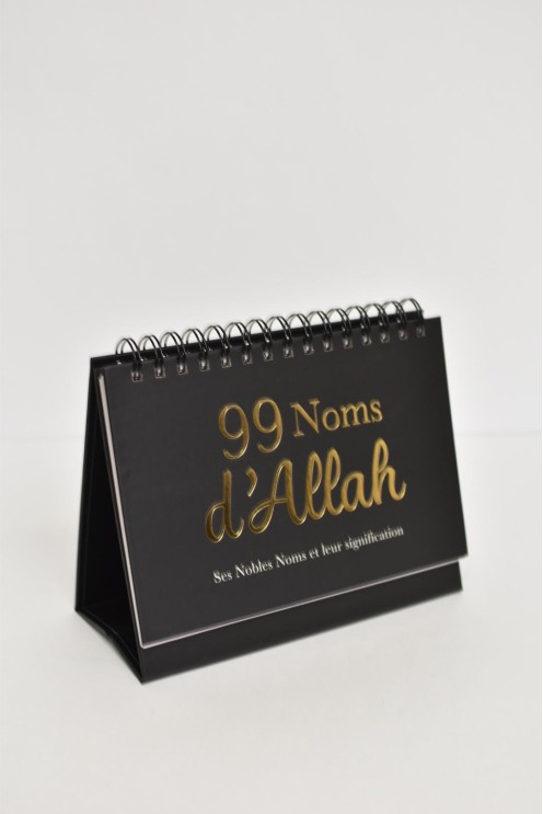 Calendrier rappels 99 noms d'Allah et ses attribus 