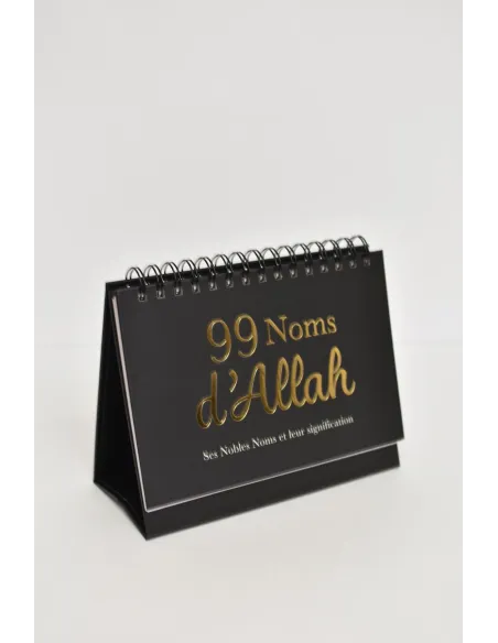 Calendrier rappels 99 noms d'Allah et ses attribus 