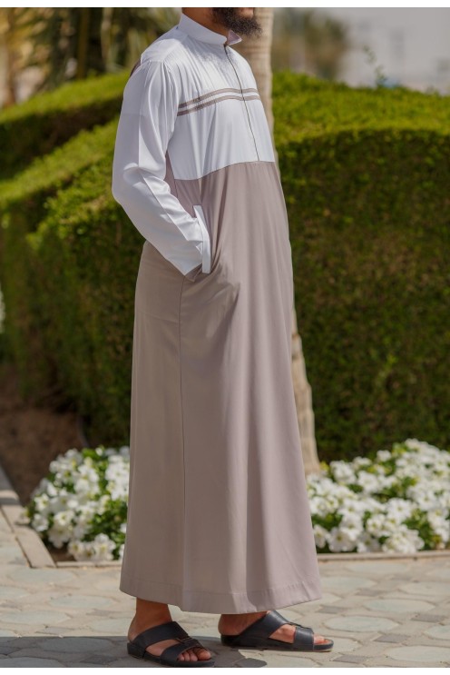 Luxury long sleeve Qamis for men for holidays 2023