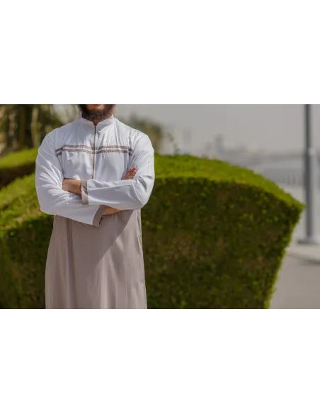 Luxury long sleeve Qamis for men for holidays 2023