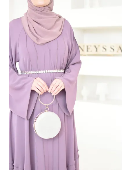 Ceinture quadriforme effet diamant idéale pour caftan ou robes d'occasion