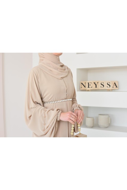 Ceinture quadriforme effet diamant idéale pour caftan ou robes d'occasion