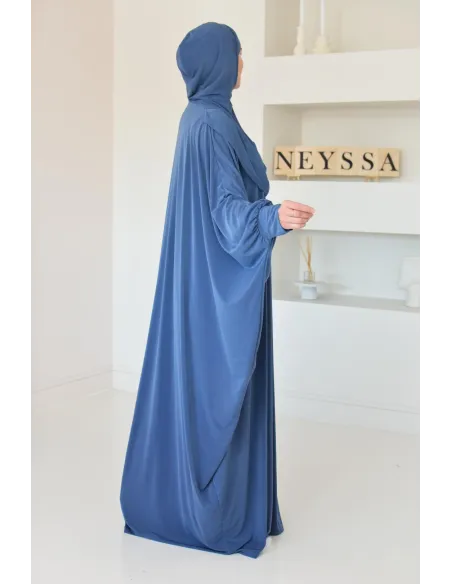 Robe de prière ample tenue de prière hijab intégré facile à enfiler
