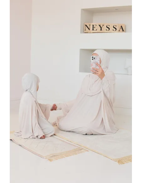 Robe de prière mère fille pas cher par Neyssa création