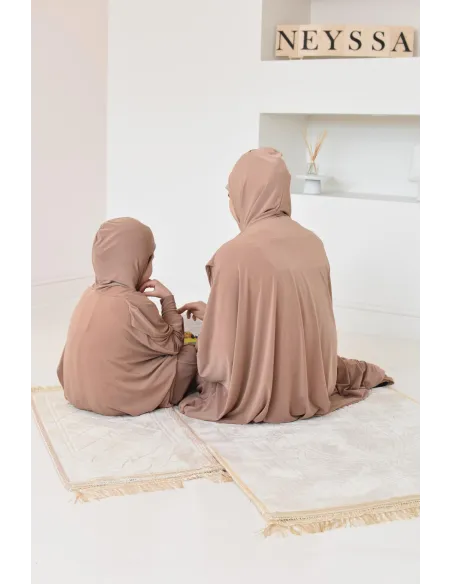 Robe de prière mère fille pas cher par Neyssa création