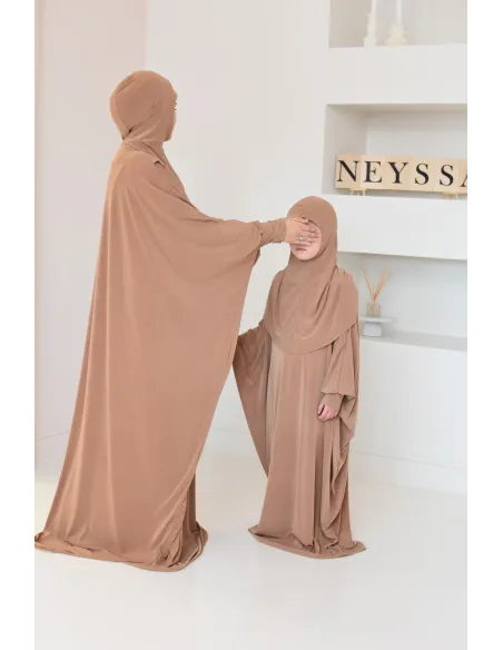Robe de prière mère fille pas cher par Neyssa création, idéale ramadan