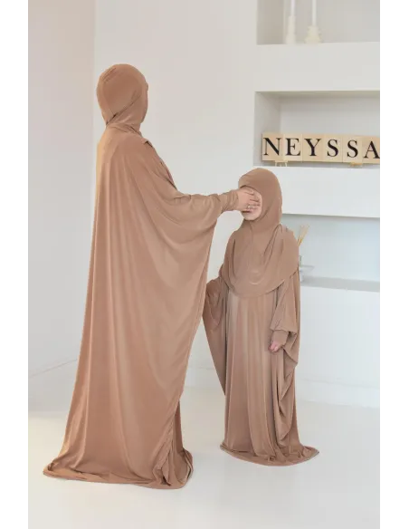 Robe de prière mère fille pas cher par Neyssa création, idéale ramadan