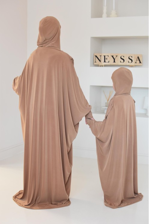 Robe de prière mère fille pas cher par Neyssa création, idéale ramadan