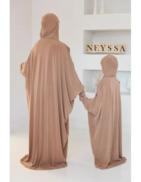 Robe de prière mère fille pas cher par Neyssa création, idéale ramadan