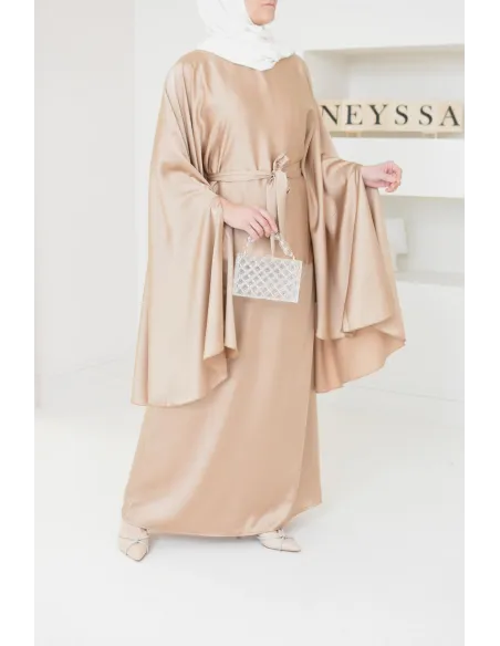 Ensemble papillon 2 pièces tunique papillon avec jupe style jilbab parfait pour femme voilée
