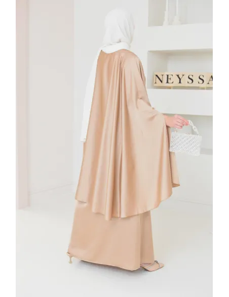 Ensemble papillon 2 pièces tunique papillon avec jupe style jilbab parfait pour femme voilée