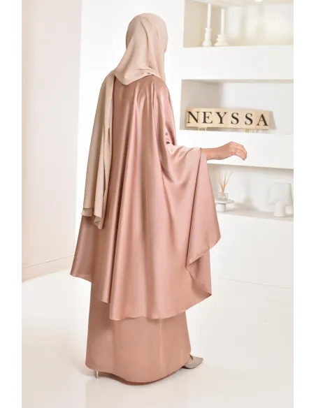 Ensemble papillon 2 pièces tunique papillon avec jupe style jilbab parfait pour femme voilée