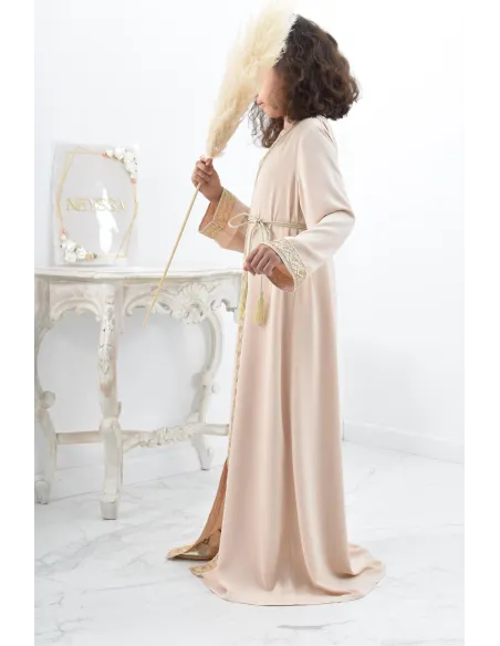 Robe Abaya style marocain pour mère et fille parfait pour l'Aïd