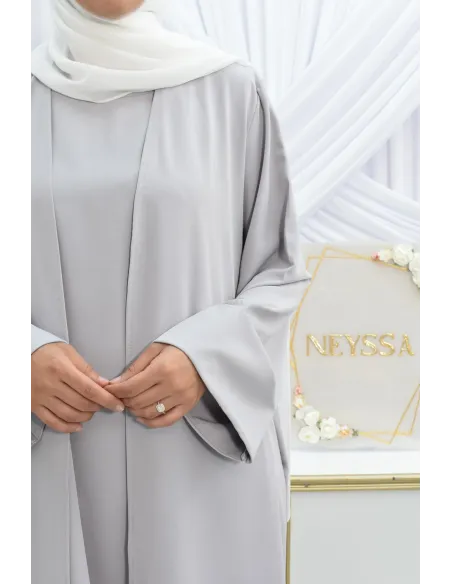 Ensemble kimono et pantalon modest fashion pas cher femme musulmane