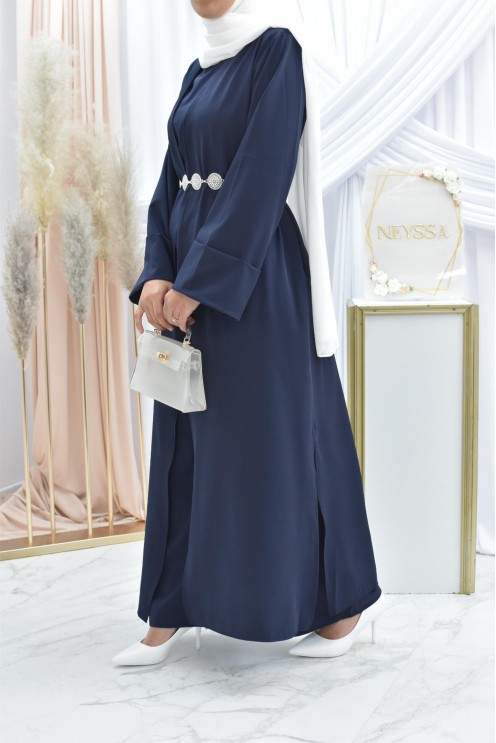 Ensemble kimono et pantalon modest fashion pas cher femme musulmane