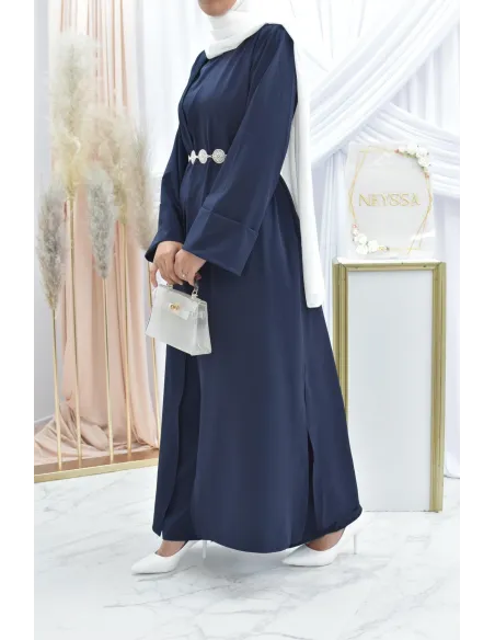 Ensemble kimono et pantalon modest fashion pas cher femme musulmane