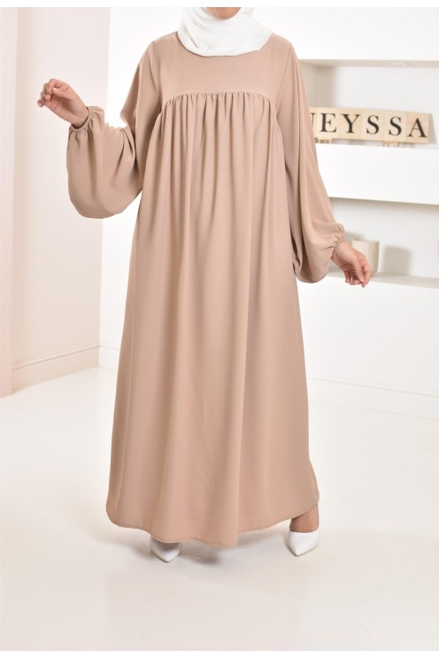 Schmetterlingskleid für Frauen, langes und fließendes Mastoura-Kleid