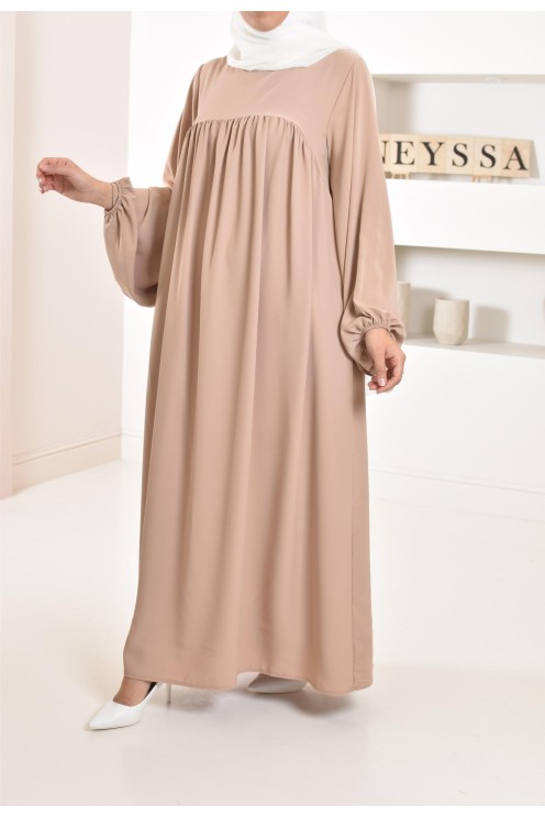 Schmetterlingskleid für Frauen, langes und fließendes Mastoura-Kleid